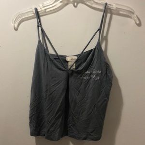 “Less Barks, more Wags” embroidered tank